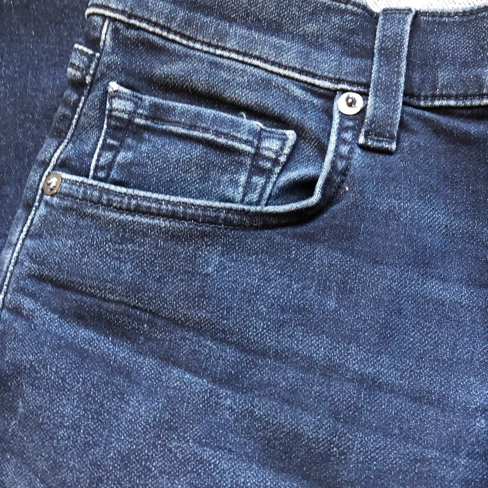 J Brand Kane Pinniped Blue French Terry Straight Fit Jeans Size 29"x32" NWT - Picture 5 of 13